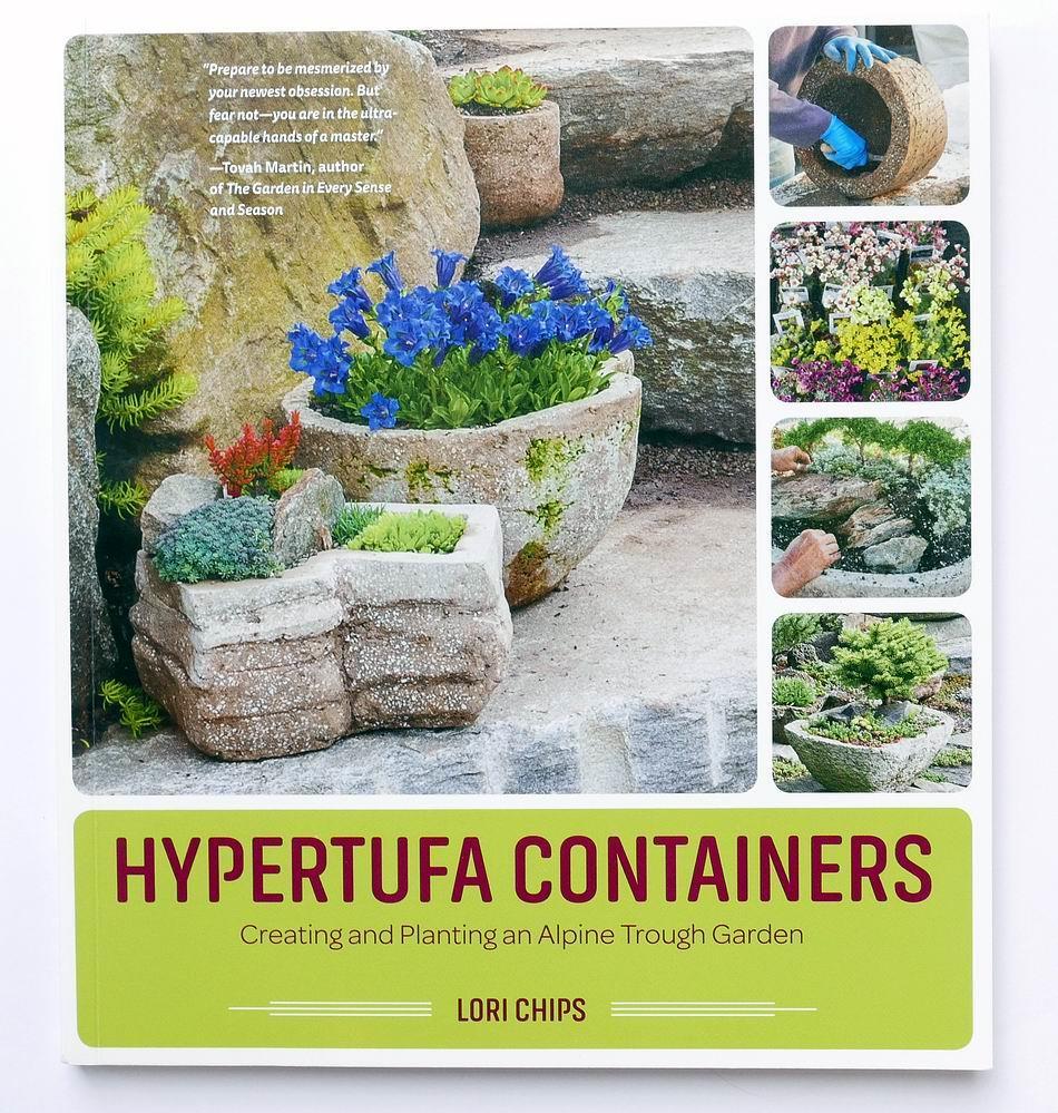 The core of the book takes you through the very easy to follow method of making a hypertufa trough starting from the basic raw materials and ending with a completed and planted container.