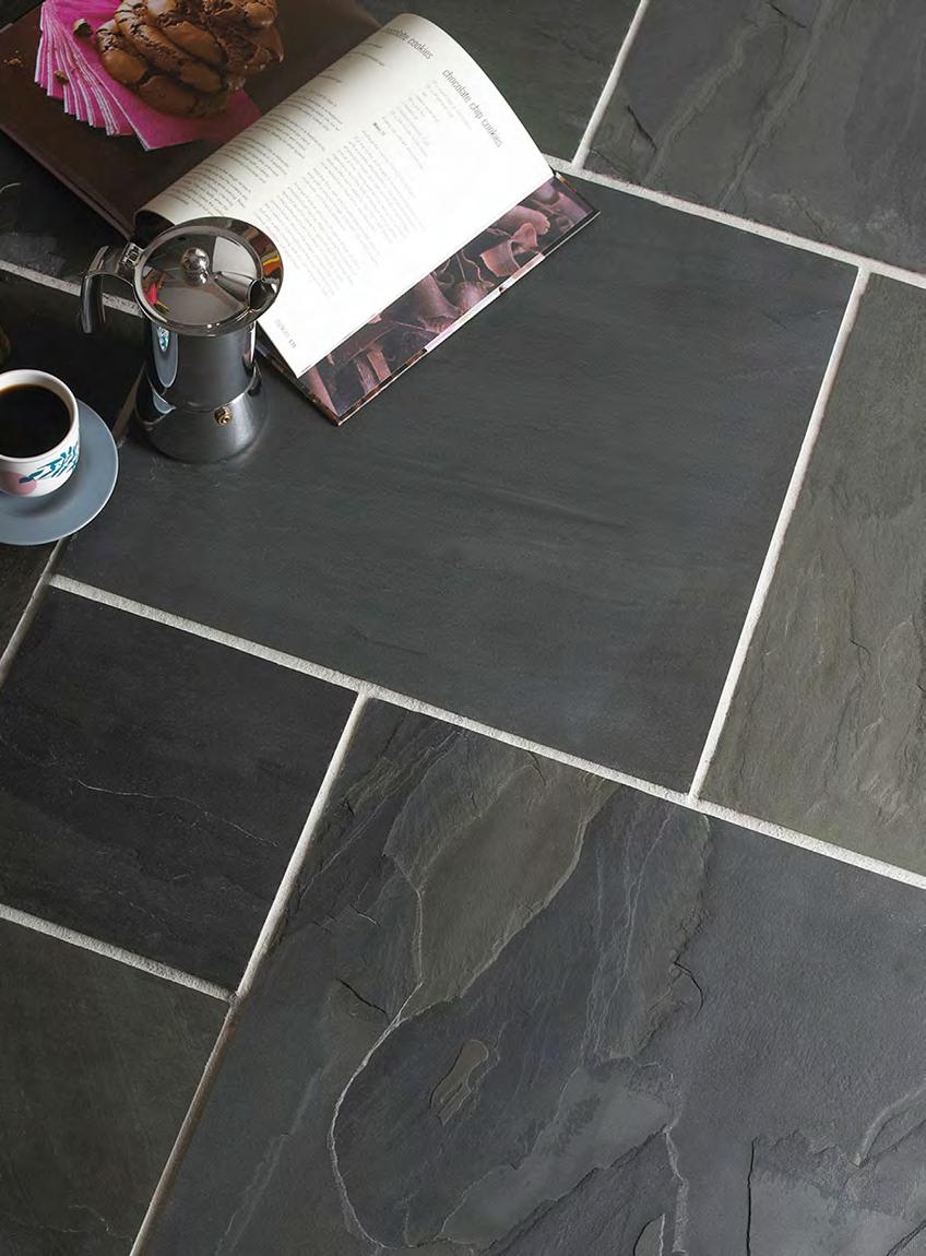 NATURAL SLATE Bombay Slate Add both elegance and sophistication to any room with these authentic