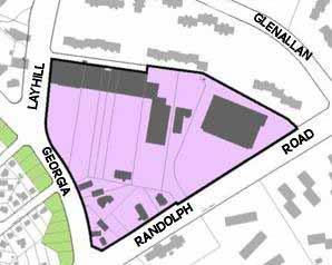 LAND USE AND ZONING This Plan recommends the CR Zones (Commercial residential) for the Glenmont Shopping Center and the three multifamily parcels that can accommodate significantly higher densities.