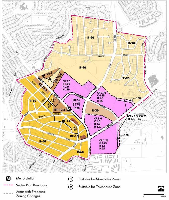 Map 5: Proposed Zoning Glenmont