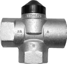 - V-110 Three-way valves: In the units, divide valves are widely used for adjusting the heating medium flow