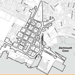 Precincts Historic Dartmouth, Alderney, Irishtown/Canal & King s Wharf