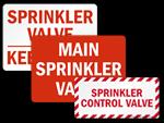 All fire sprinkler systems shall have shut down, drain, and re-charge directions posted in the fire sprinkler control room.