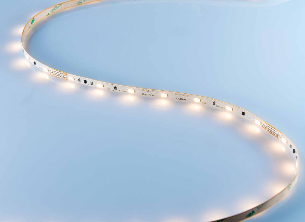 product range LED strips Tailor made LED solutions Triolight provides high quality LED solutions to numerous sectors.