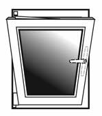 Tilt-Turn Window These versatile inward opening windows are capable of two modes of operation. Tilt mode for ventilation. Turn mode for cleaning and emergency exits.