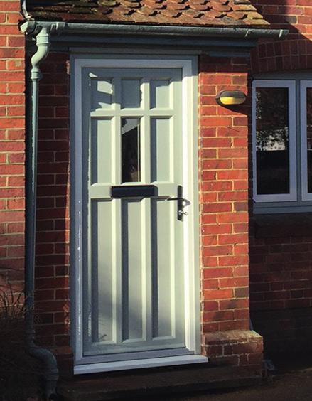 Residential Doors can be spray painted to any RAL colour of your choice.