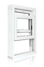 simplicity of a traditional style window.