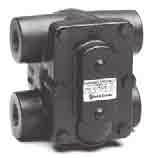 Hoffman Specialty Steam Traps Steam Traps Float and Thermostatic Steam Traps Series H Models 4" - 2" feature Universal 4 - port tappings, (2 inlets, 2 outlets) that provide versatility to allow easy