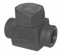Hoffman Specialty Steam Traps Steam Traps Thermodisc Steam Traps Series TD The Series TD Thermodisc traps are designed for applications such as high-pressure steam drips and tracer lines, or others