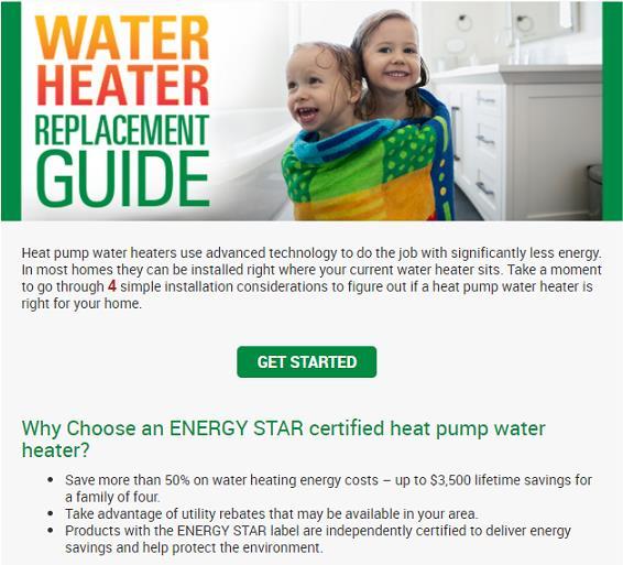 NEW! ENERGY STAR Tool Water