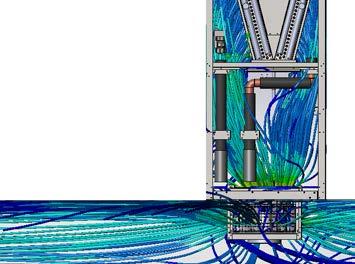 Computational Fluid Dynamic (CFD) analysis will be conducted to ensure the airflow inside the unit is optimized and free from any negative effects.