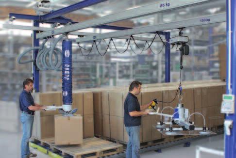 Complete systems from Schmalz The perfect crane solution for the JumboFlex vacuum tube lifter Used together with the JumboFlex vacuum tube lifter, these innovative crane solutions from Schmalz