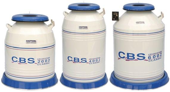 MARATHON PRODUCTS Cryogenic Storage CBS Cryogenic Dewars, Refrigerators and Freezers Classic and Value Added The Classic Line (x002), and the Value Added Line (x001), combine the benefits of low
