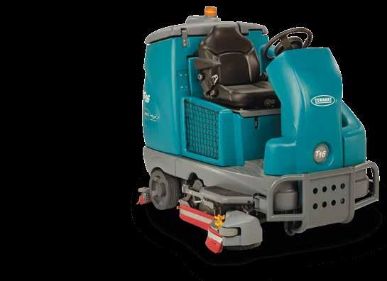 Our scrubbers are easy to manoeuvre, yet tough and powerful enough to handle all kinds of debris and dirt.