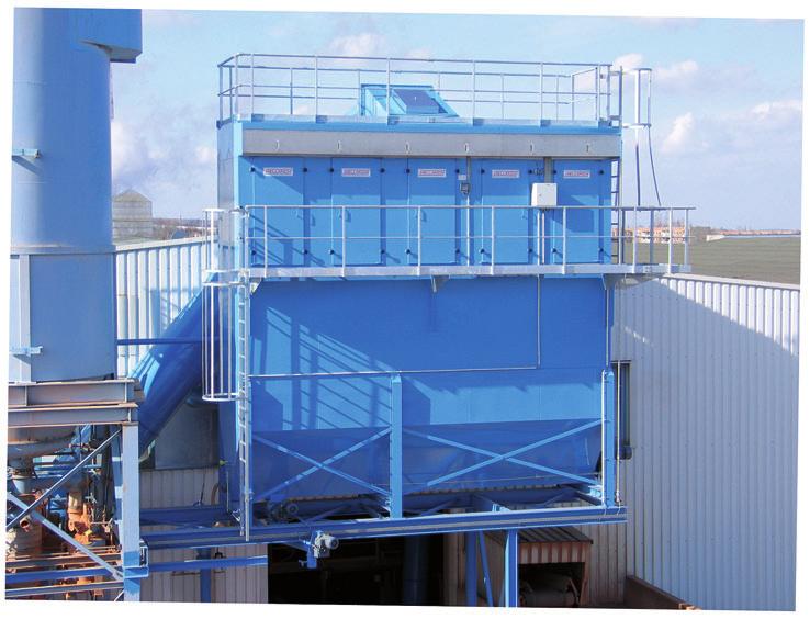 The technology The facility, which is made in a modular design, compiles several filter Applications The Hellmich HKD III inline filter plant is a fully automatic and Simultaneous dedusting of