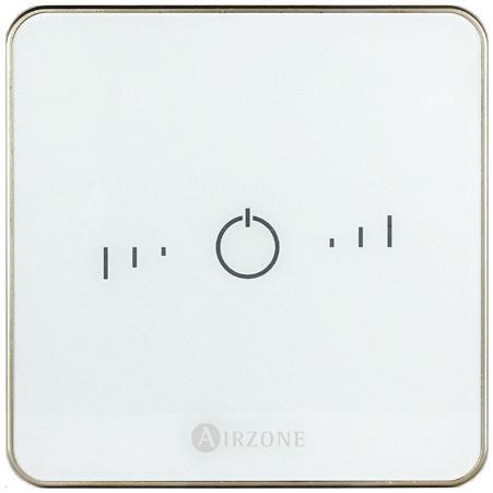 zones Available in white and black System software updates via Wi-Fi Available in white and black AIRZONE LITE Zone Controller The LITE controller offers the same level of accurate comfort control as