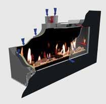 Conventional Flue Conventional flue Studio fires are designed to use an existing brick or stone chimney, or if your home does not have a chimney, a prefabricated chimney system that can be fitted