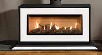 These stunning frame options have all been designed specifically to complement this contemporary fire range and offer you a spectrum of