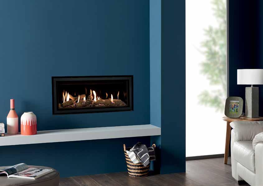 Lining Options Studio gas fires are highly customisable and their choice of stylish lining options is no exception.