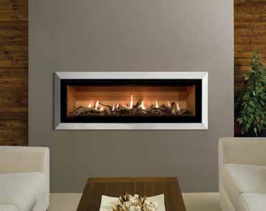 40kW Pg 32 Pg 32 3 3 3 3 3 3 3 3 3 3 LOGS DRIFTWOOD PEBBLE & STONE Vermiculite Linings Black Reeded Black Glass Control programmable thermostatic REMOTE Frame Options For the complete selection of