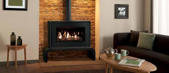 These advanced gas stoves are available in either conventional or balanced flue versions to suit your home and feature a Programmable Thermostatic handset for full control from the comfort of your