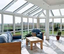 or contemporary appearance Draught-free and warm at night Everyone loves a conservatory; it s a space