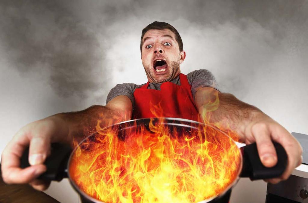 (Photo: Thinkstock/Ocus Focus) DON'T cook if you are sleepy, have