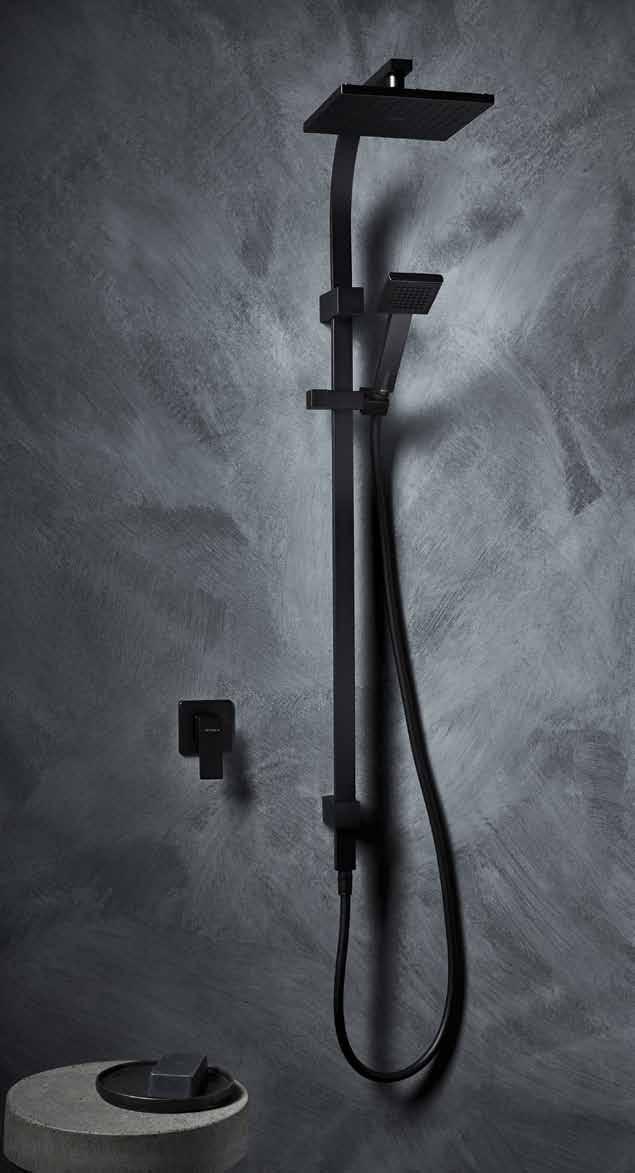 Conventional Showers Rere Inspired by bold, geometric forms, the Rere range presents an alternative solution for designer styling, yet maintains a sense of simplicity.