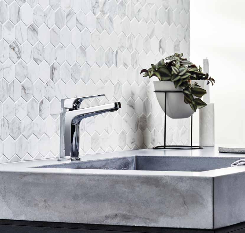 Tapware Waipori In our distinctive Waipori collection, we have taken traditional geometric shapes and subtly tapered them for the modern bathroom. Attractive, slimline and compact.