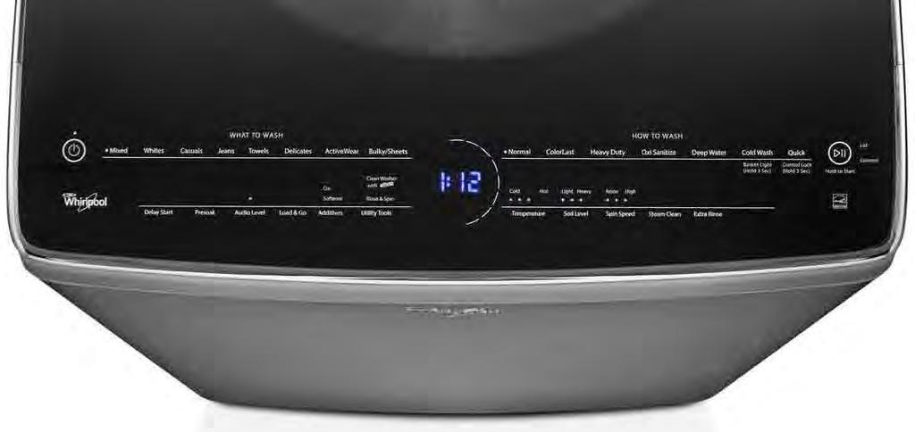 INTRODUCTION The new Whirlpool & Maytag Direct Drive, Top Load Washer represents industry-leading innovation with the new improved direct drive system.
