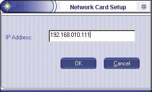 Network Card Setup A network card is always located in card slot #1, regardless of configuration (pre-configured or custom). You may or may not have a hot standby network card in slot #2.