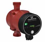 Comfort The COMFORT and COMFORT with AUTOADAPT have all the features you would expect from a hot water service circulation pump plus with AUTOADAPT the ability to