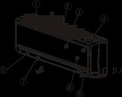 OPERATING INSTRUCTIONS Identification of parts One-five One-four 1. Panel frame 2.