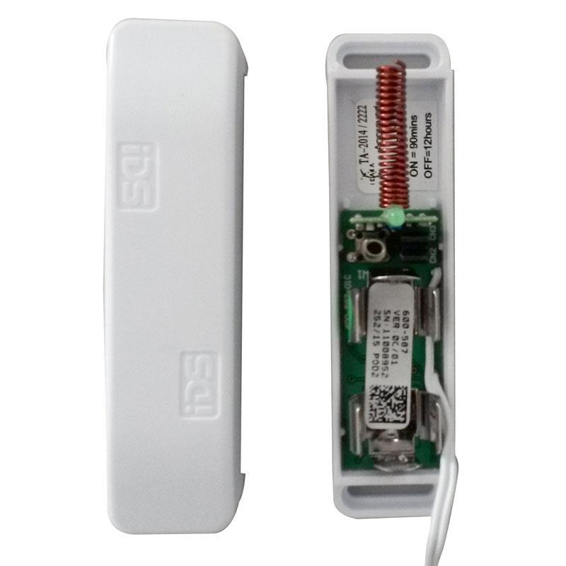 Separate alarm terminals (one input) CR123A battery included Wireless detector receive module