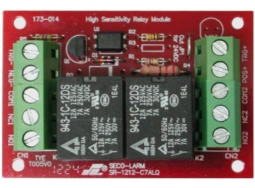 3/24VDC Relay Module (Two 7A SPDT Relays) RLM7A- SDL Expand your wiring and installation options with the useful Watchguard range of relay modules.