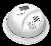 Hardwired CARBON MONOXIDE ALARMS SC7010 Series 120V AC/DC Ph o t o e l e c t r i c S m o k e & CO Co m b o Al a r m w/voice Voice Warning with Location Exclusive!