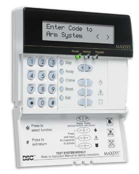MAXSYS return to contents PC4020 MAXSYS Control Panel 16 on-board zones Expandable up to 128 zones using hardwire, wireless modules and addressable zones Supports up to 16 hardwired keypads 8
