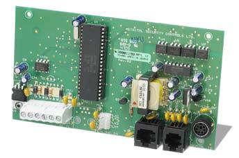 module or DVACS communicator (Canada only) Real-time zone status Fully programmable 4-wire hook-up to COMBUS * DVACS is a