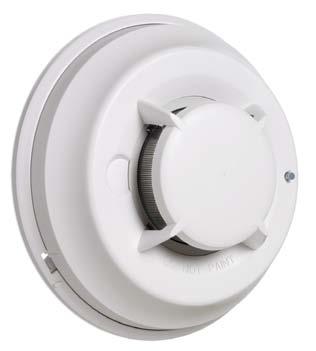 Smoke Detectors return to contents FSA-210/410 Wired Photoelectric Smoke Detectors Automatic drift compensation Built-in, dual-sensor heat detector (option) Built-in 85dB horn (option)