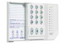 control PC1616 control panels Intuitive user interface Supports 13 languages Approval Listings: FCC/IC, European CE Directives (EMC, LVD), UL/ULC LED5511Z PowerSeries 8-Zone