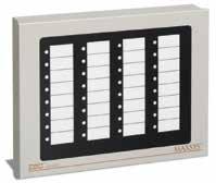 fire trouble form C relays alarm zone Approval Listings: FCC/IC, UL/ULC PC4702BP MAXSYS Dual-Zone Bell Panel Connect up to 4 modules Provides 2 alarm notification circuits: rated at 1.