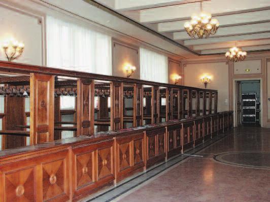 RALUCA NICOARĂ: A PROJECT OF GREAT MAGNITUDE BROUGHT TO A SUCCESSFUL CONCLUSION reconstruction in the coat room and the official hall the meticulous research of the archives conducted by our team