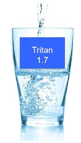 TRITAN HAS VERY LITTLE EFFECT ON FLAVOR Water stored in bottle for 48 hours at 21 C