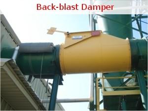 Spark detection and suppression systems are used in ductwork to extinguish sparks or burning embers before they reach cyclones or dust collectors which may contain sufficient airborne dust