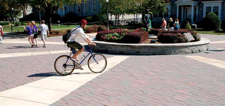 Municipalities are turning to interlocking concrete pavements (ICP) and permeable interlocking concrete pavements (PICP) because they offer lower initial and life cycle costs and provide and