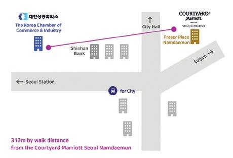 HOTEL INFORMATION First Courtyard Marriott branded hotel in Namdaemun area Conveniently located in the heart