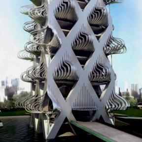I do not have any information about this concept. B) Through the following designs of Parametric Architecture What is your impression of the design?