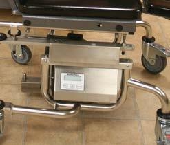 Weigh The Individual: If you have a scale on your Transfer Chair System, now is the time to take