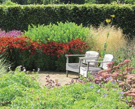This peaceful ten acre garden occupies a hillside position extending down from the 17th century manor house, constructed of mellow Northamptonshire stone.