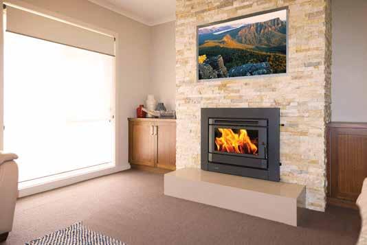 Stylish Insert models to replace that inefficient open fireplace or why not create your own special fireplace using the Jindara Zero Clearance Cabinet.